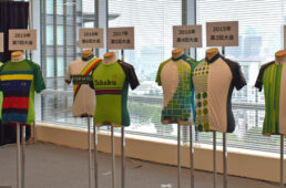 歴代のツール・ド・東北オフィシャルサイクルジャージ