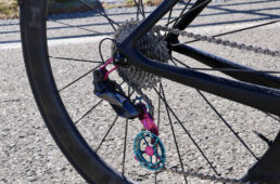 金子宗平のバイクのリヤディレーラーまわり