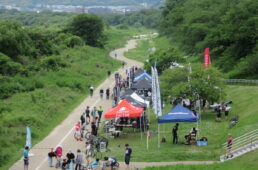 チャリサイ会場