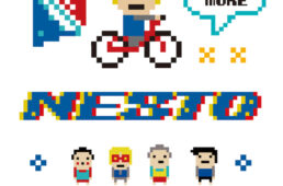 バカンゼ2ピクセルアートのイラスト