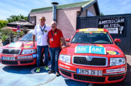 ヴァルロメイ・ツール大会ディレクターのヴィヴィエールさんと大会創始者のガンバドゥさん