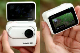 Insta360 GO 3のタッチパネル式スクリーン