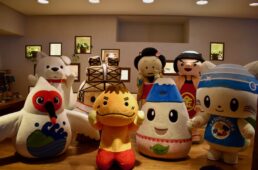 サイクルボールが行われる地域のご当地キャラ