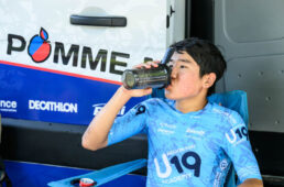 第2ステージを走り終えた藤村一磨