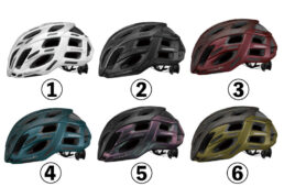 カブト フレックス・エアーのカラーバリエーション