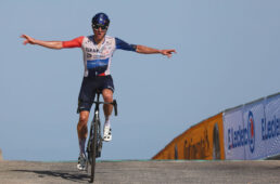 自身初のツール・ド・フランスでのステージ優勝を遂げたマイケル・ウッズ