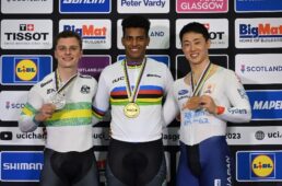 2023UCI世界選トラック DAY-7　男子ケイリン