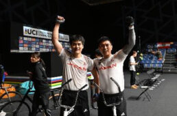 室内サイクリング男子サイクルサッカー　2023UCI自転車世界選