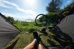 自転車協会　キャンプツーリング