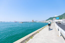 福10ルート 片上海岸