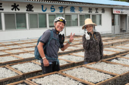 作業員とシシャチョー