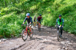 富士見パノラマ周辺のとっておきのグラベルコースを走る