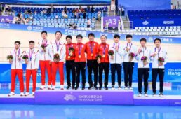 第19回アジア競技大会・男子チームパシュート