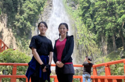 JALグローバルアンバサダーのジェイドさんとJALふるさとアンバサダーの日高さん