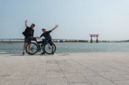 浜名湖の弁天島