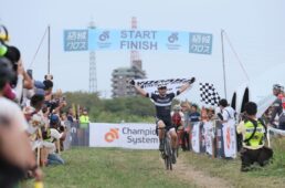 稲城クロス2023シクロクロス最速店長社長選手権