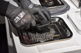 マックオフ超音波チェーン洗浄＆注油