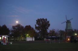 バイクアンドキャンプの夜