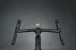 ダブルドロップバーにサイコンを装着