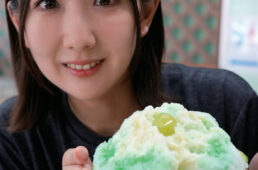 日研農園のメロンかき氷