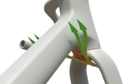 ディフューザーフォークの空気の流れ