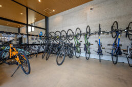 いわき新舞子ハイツのサイクルステーション