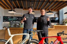 トレックが松田丈志をサポート