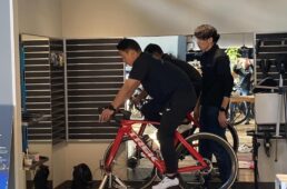 トレックが松田丈志をサポート