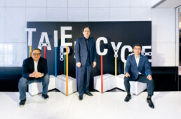 ヤング・リウ氏、サイモン・ワン氏、ロバート・ウー氏