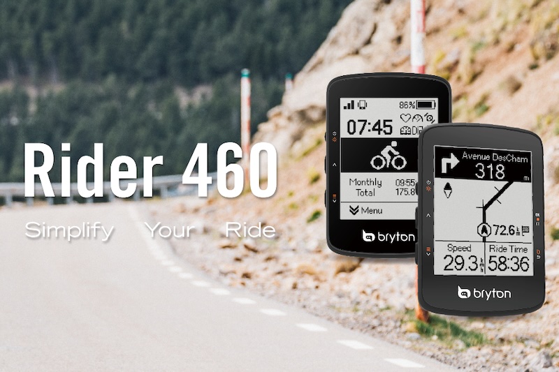 ブライトンのGPSサイクルコンピューター「Rider 460」発売