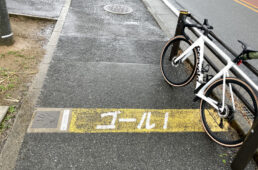 よみうりV通りの歩道側