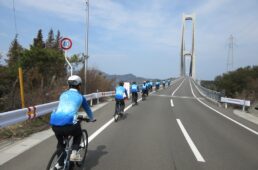 上り区間を走行