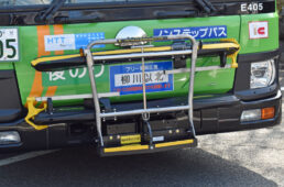 都営サイクルバスのラック