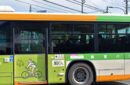 サイクルバス出発