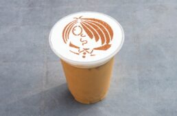 鬼太郎のラテアート