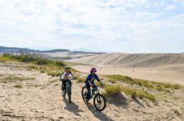 砂丘サイクリング