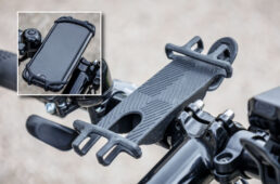 クロスバイク通勤カスタム〜スマホホルダー