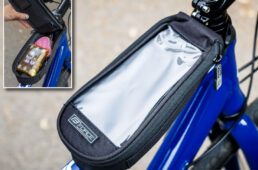 クロスバイクをサイクリング仕様にカスタム〜トップチューブバッグ