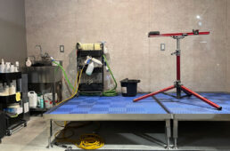 SUGIRINの洗車スペース