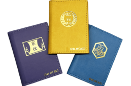 校章入りカードケース