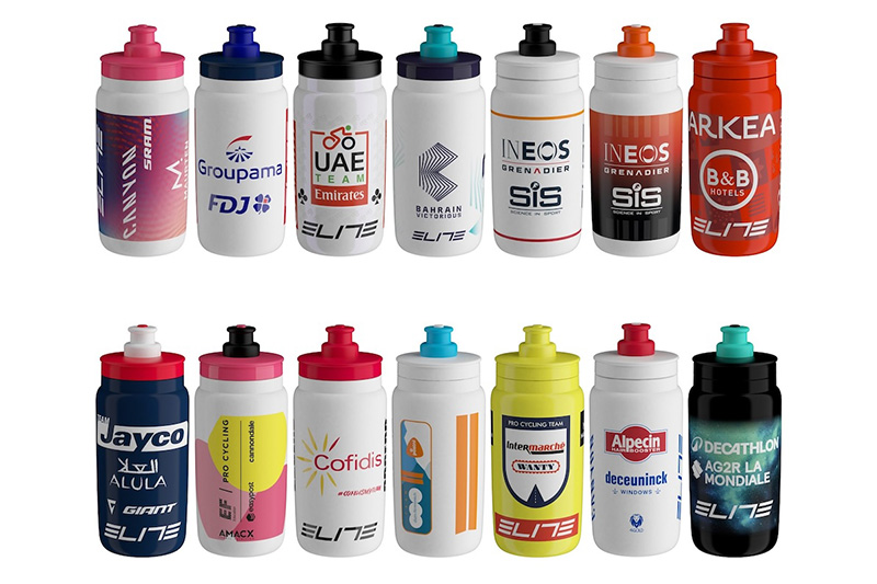 ELITE エリート　サイクルボトル　8本セット　新品未使用 ELITE ( エリート ) ウォーターボトル FLY TEX BOTTLE ( フライ