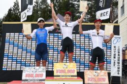 橋本英也（チームブリヂストンサイクリング）優勝