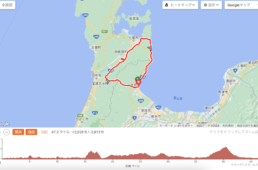 この日の走行ルート