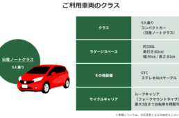 利用できる車両