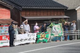 地元の方の応援