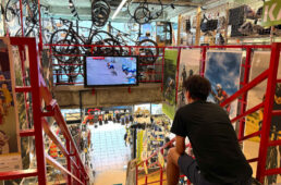 中島サイクルのモニター