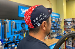 中島サイクル×オギノパンコラボサイクルキャップ