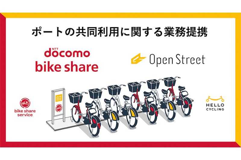 ドコモ・バイクシェア　HELLO CYCLING