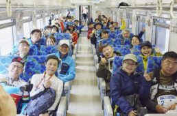 特別列車の車内