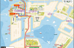 レインボーライド2024のコース